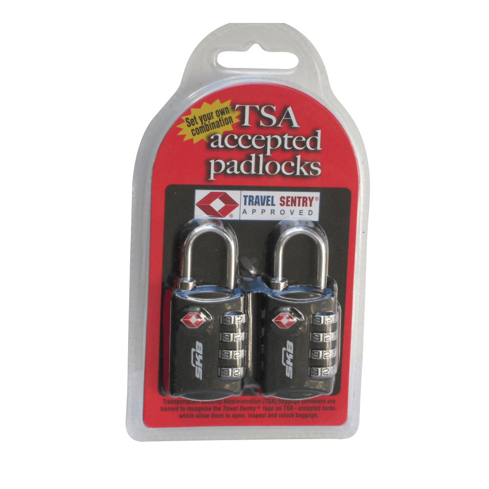 TSA Combination Padlock (2 Per Pack) 1SKB-PDL